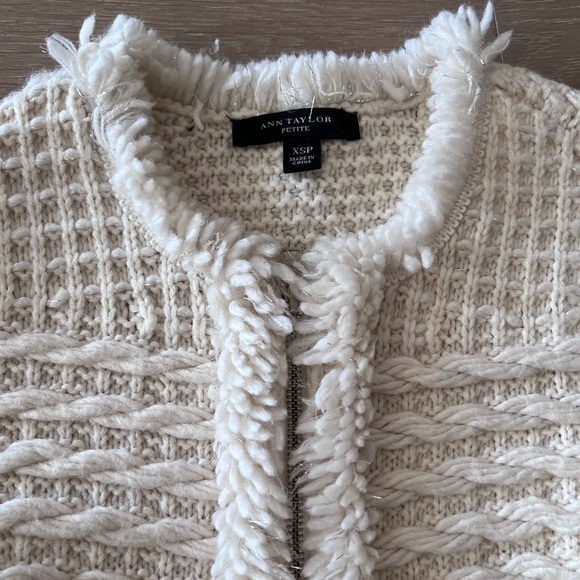 Ann Taylor Wool blend cardigan - Picture 4 of 8